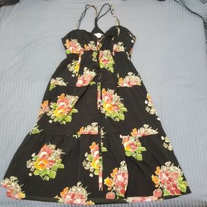 American Eagle, size 0 tiered floral dress